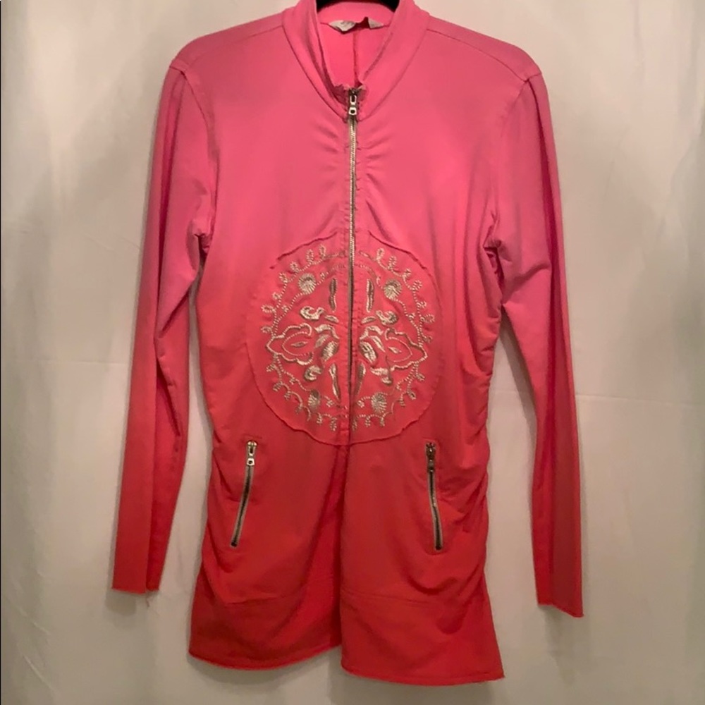 Boston Proper zip up sporty jacket